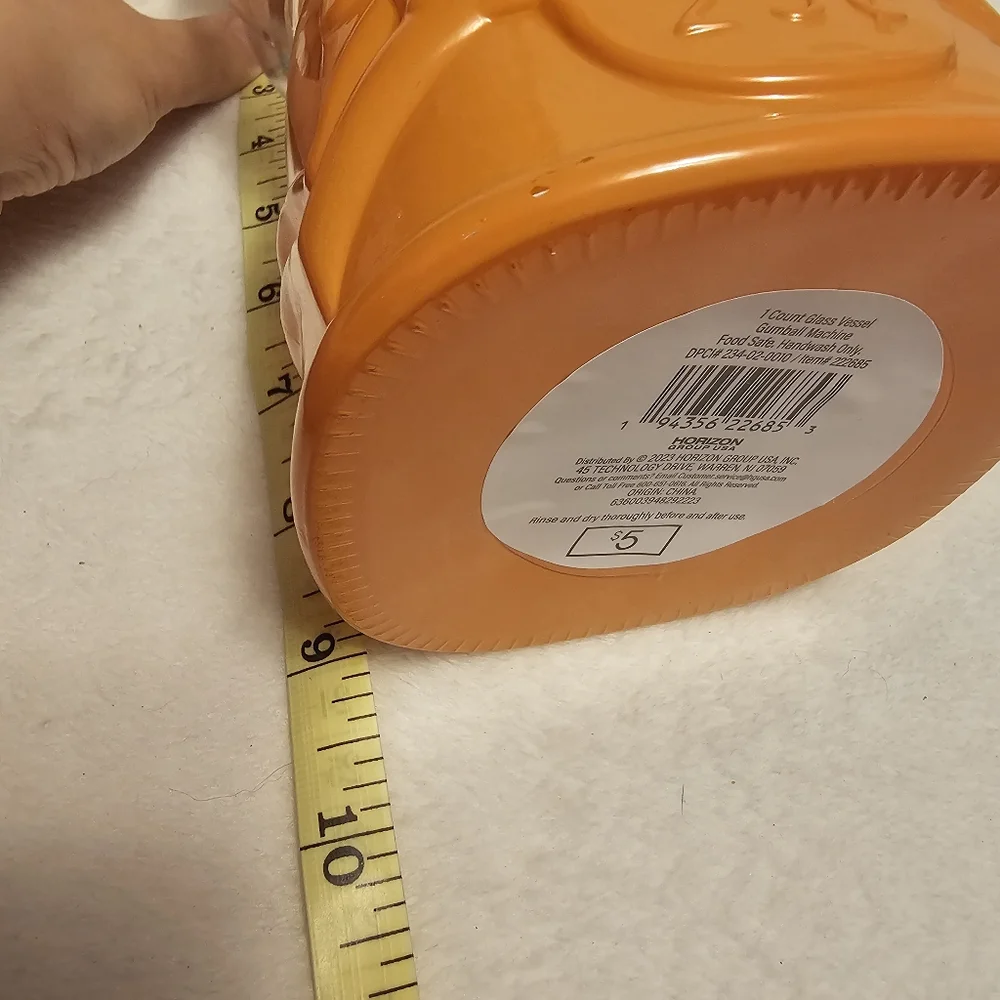 Target Halloween Fall Pumpkin Gumball Machine Glass Container